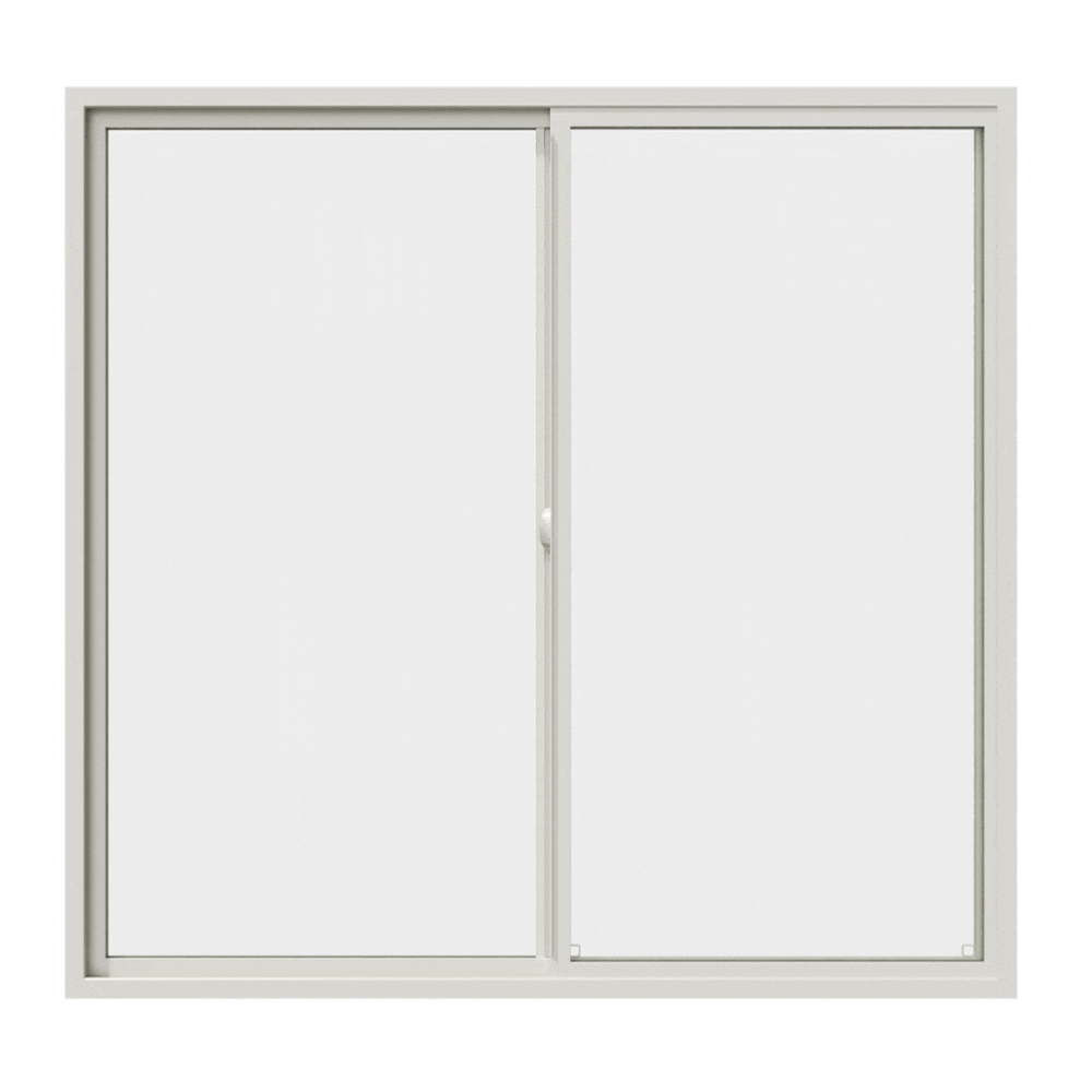 Energy-efficient horizontal sliding window with dual-pane glass for homes in Perris CA